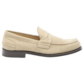 Mocassini Church's Pembrey in camoscio beige Beige