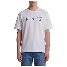 Off White Bacco Arrow Skate T-shirt White