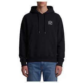 Off White Offline Half Arrow Skate hoodie Black