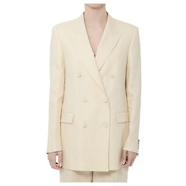 Tagliatore Veste croisée en lin J-Jasmin Beige