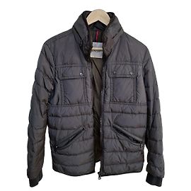 Moncler Norbert Giubotto Daunenjacke Grau