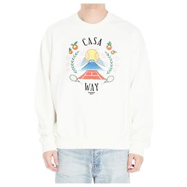 Casablanca Sweatshirt Casa Way Mountain Branco