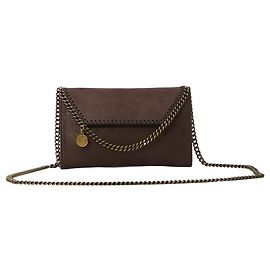 Stella Mc Cartney Sac crossbody Falabella wallet on chain Marron