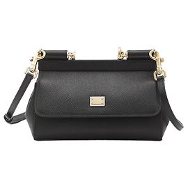 Borsa Sicily mini Dolce & Gabbana nera in pelle Nero
