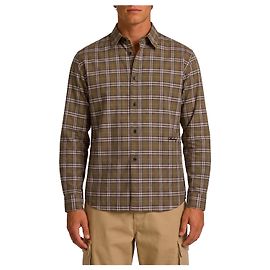 Camicia Burberry Finch in cotone Burberry Check marrone Verde