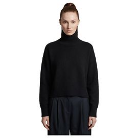 Loulou de Saison Pull à col roulé Jonah noir Noir
