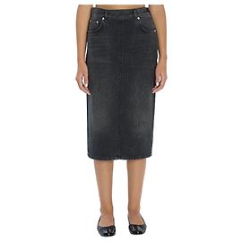 Haikure Kim Authentic denim skirt Black
