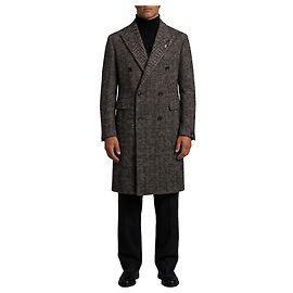 Tagliatore Double-breasted Pino Lerario London coat Black