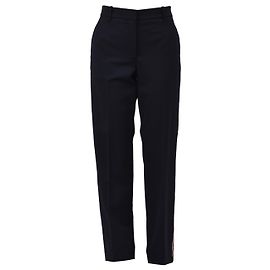 Calvin Klein Blaue taillierte Hose Blau