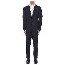 Tagliatore Biue Napoli single-breasted virgin wool suit Blue