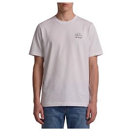 Off White T-shirt Skate Offline Half Arrow Blanc