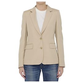 Stella Mc Cartney Veste Stella McCartney Iconic beige en viscose Beige