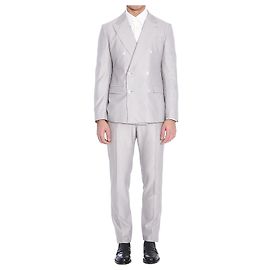 Dolce & Gabbana Costume deux pièces déconstruit Gris