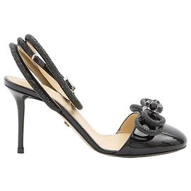 Mach & Mach Sandales fermées à double nœud Noir