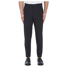 Pantalon PT Torino Rebel noir en laine Noir