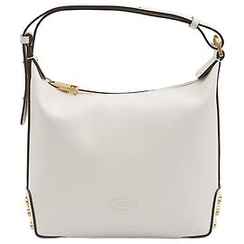 Borsa Tod's Sacca mini in pelle bianca Bianco