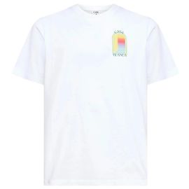 Casablanca L'Arche Print-T-Shirt Weiß