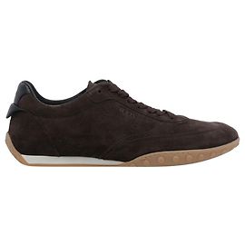 Tod's Moor brown suede sneakers Brown