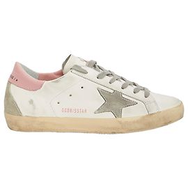 Sneakers Golden Goose Super Star in pelle bianca Bianco