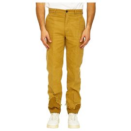 Incotex Pantalon en coton camel Beige