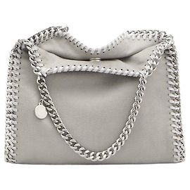Stella Mc Cartney Mini Falabella Tote Bag Grau