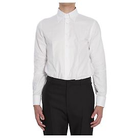 Borriello Vomero White Oxford Cotton Shirt White