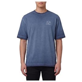 Off White T-shirt Skate Offline Half Arrow Blu