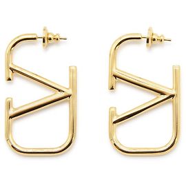 Valentino Garavani VLogo Signature metal earrings Golden