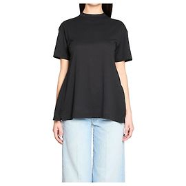 Top Ventadou Jacquemus negro efecto papel Negro