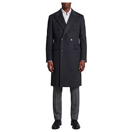 Tagliatore Londra Pino Lerario double-breasted coat Grey