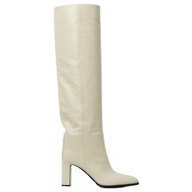 Jimmy Choo Botas Caly Over The Knee 85 Branco