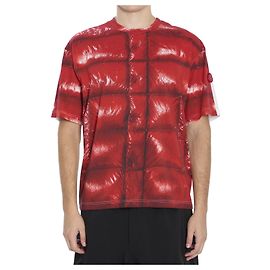 Moncler Trompe l'oeil T-shirt Red