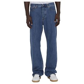 Jeans Baggy in Denim Blu Valentino Garavani Blu