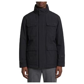 Herno Schwarze technische Jacke Schwarz