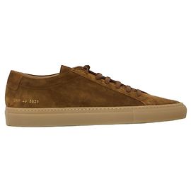 Common Projects Brown suede Achilles Premium sneakers Brown