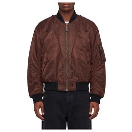 Maison Martin Margiela Reversible olive brown bomber Brown