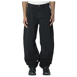 Willy Chavarria Bad Boy Black Cotton Denim Jeans Black