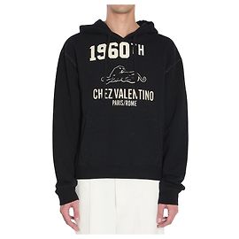 Valentino Garavani Felpa Chez Valentino Nero