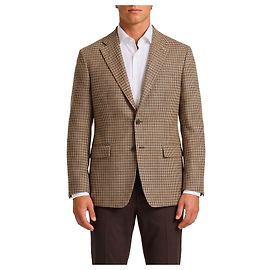Tagliatore New York single-breasted jacket Brown