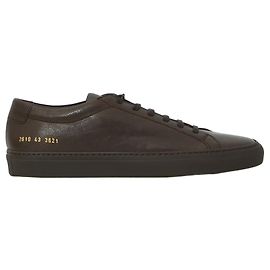 Common Projects Achilles Premium Sneaker dunkelbraun Braun