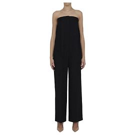 Burberry Combinaison en laine ajustée Noir