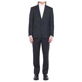 Lardini Traje de botonadura sencilla Feeling Negro