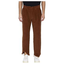Incotex Calças de veludo cognac Marrom