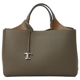 Borsa in pelle Tod's small Grigio