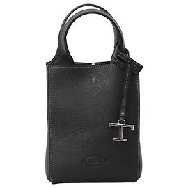 Bolsa Micro em couro Tod's Preto