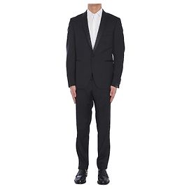Tagliatore Smoking en laine vierge Noir