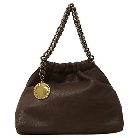 Stella Mc Cartney Falabella Mini-Beuteltasche Braun