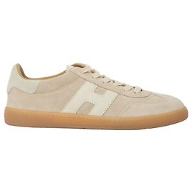 Hogan Cool Sneaker Beige Wildleder und Leder Beige