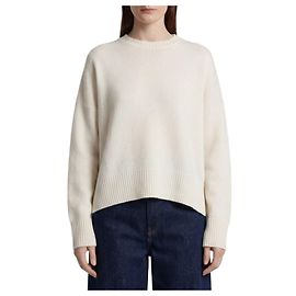Pull Loulou de Saison Anton en cachemire blanc Blanc