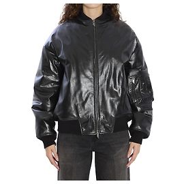 Salvatore Santoro Blouson bomber en cuir Noir